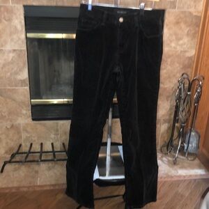 Calvin Klein jeans corduroy black size 4 boot cut
